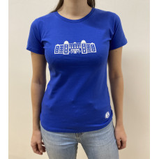 Dámske tričko modré s logom rektorátu