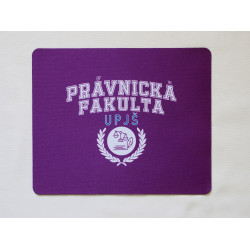 Podložka pod myš s grafikou Právnickej fakulty - fialová