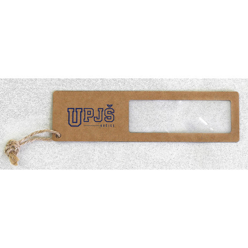 Záložka do knihy s lupou