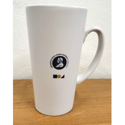 Hrnček keramický biely s logom UPJŠ