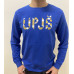 Mikina modrá  unisex  s potlačou UPJŠ