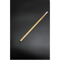 Ceruzka z prírodného dreva, nezastrúhaná, s potlačou webovej stránky UPJŠ (www.upjs.sk )