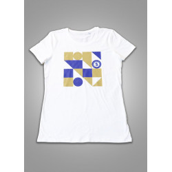 Tričko elastické  biele dámske