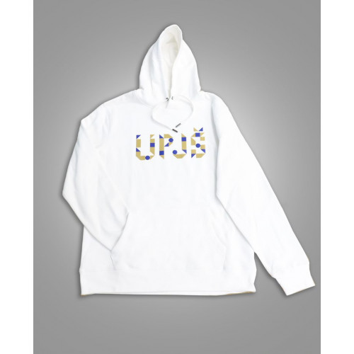 Mikina s kapucňou biela unisex