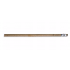 Ceruzka s gumou, nezastrúhaná, drevená